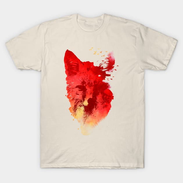 Burning Freedom T-Shirt by astronaut